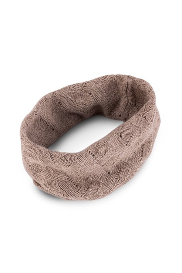 Love Cashmere Écharpe-Tube Snood pour Femme 100% Cachemire Womens Cashmere Snood Scarf - Fait main à Écosse