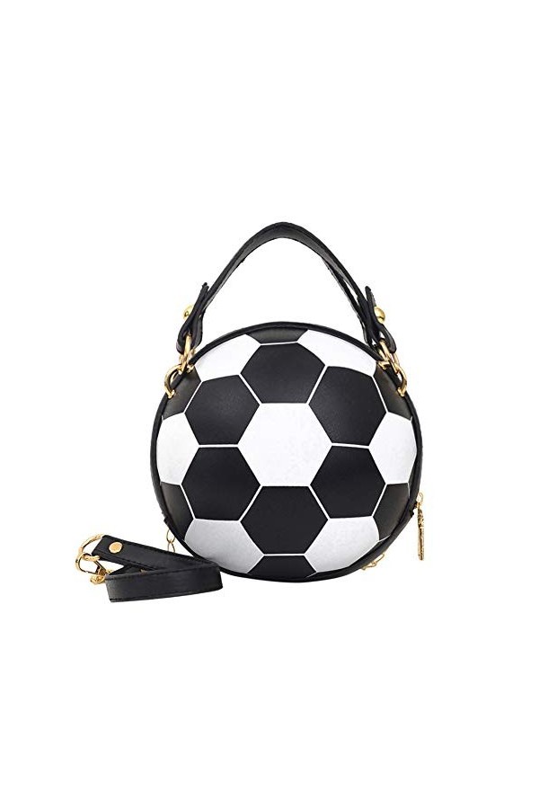 starhjy Élégant sac à bandoulière en polyuréthane pour femmes, sacs à bandoulière décontractés, sacs à main simples et ronds 