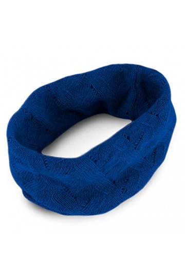 Love Cashmere Cache-cou pour femme 100 % cachemire – Bleu foncé – Fabriqué en Écosse, bleu foncé, taille unique