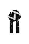 ARMANI EXCHANGE Écharpe femme logo grand 944653 2f352 unique noir, Noir , Taille unique