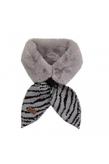 Femmes Wrap Col Hiver Bavoir en Peluche Écharpe Chaude Mode All-Match Col Croisé Écharpe Chaude Écharpe Femme Doux Chaud Cou