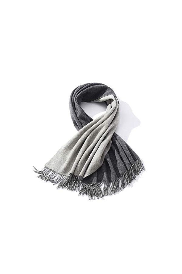 Écharpe Scarfs dhiver for Femmes Chaud/Homme, Une Grande Soft 2 Châles Tone et enveloppements, Couverture épaisse écharpe So