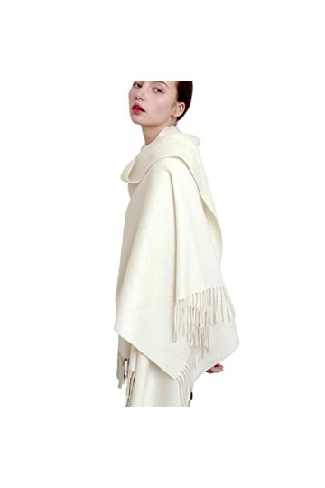 UKKO Echarpe Femme Cachemire Écharpe Longue De Laine De Laine dautomne Élégante Et À La Mode dautomne Et dhiver Épaissie-W