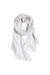 TYXL Foulard de Soie Femme, Écharpe Femmes Mode 200 Anneau Velours Écharpe Pure Laine Rayé Automne et Hiver Châle Double Usag