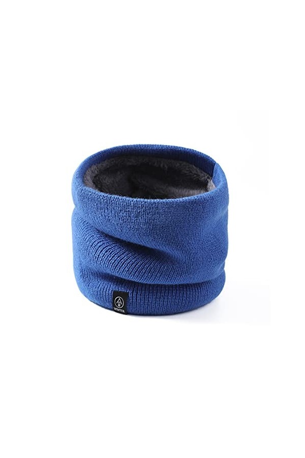 ACiyD Écharpe Femme Hiver Coton Snood Anneau Hiver Homme écharpe Hiver Femme écharpe Tricot Bonnet Couleur : 12, Taille : Ta