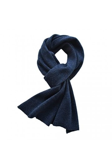 Echarpe TricotéE Douce Femme Cachemire Écharpe Femme Couleur Solide Écharpe Hiver Foulard Adultes Et Enfants Garçons Filles T