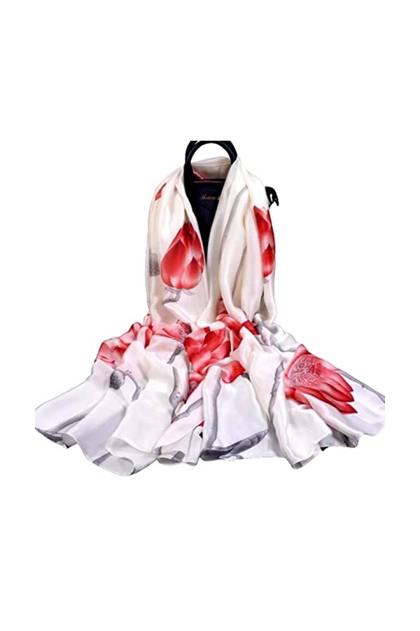 NA Écharpe en polyester pour le printemps et lété Écharpe de plage pour femme