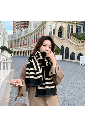 Écharpe Tout-Match À La Mode pour Femmes, Châle dhiver À Double Usage, Longue Écharpe Châle Doux Et Chaud, Cadeau De La Sain