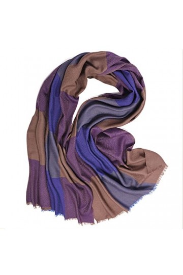 AGOUNOD Écharpes de Couverture for Femmes Écharpes Longues Douces et Chaudes for Femmes - Belle écharpe dhiver Color : Purp