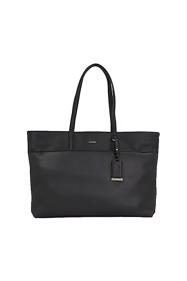 Calvin Klein CK MUST SHOPPER LG, Noir, OS, ck noir, Taille unique, Décontracté