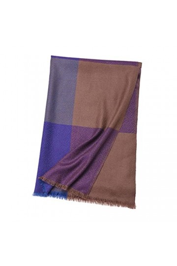 AGOUNOD Écharpes de Couverture for Femmes Écharpes Longues Douces et Chaudes for Femmes - Belle écharpe dhiver Color : Purp