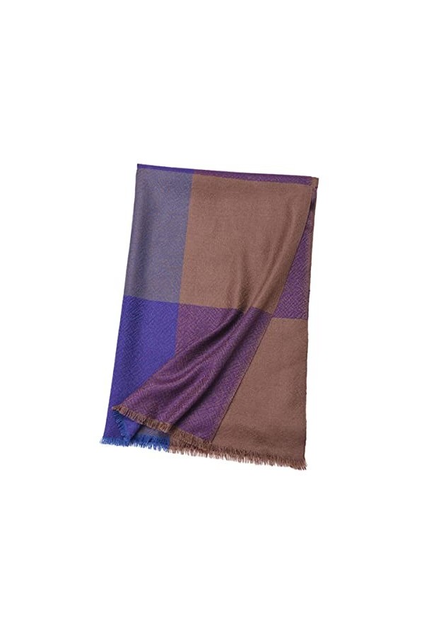 AGOUNOD Écharpes de Couverture for Femmes Écharpes Longues Douces et Chaudes for Femmes - Belle écharpe dhiver Color : Purp