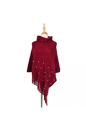 Écharpe chaude à col roulé pour femme