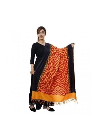 Handicraft Bazarr Écharpe traditionnelle en cachemire pour femme - Style vintage - 213 x 122 cm - Imprimé à la main - Motif f