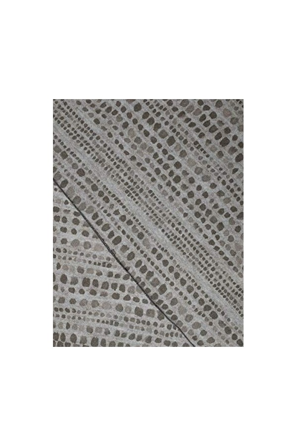 APART Fashion Knit Shawl with Print Écharpe pour Temps Froid, Brown, Taille Unique Femme