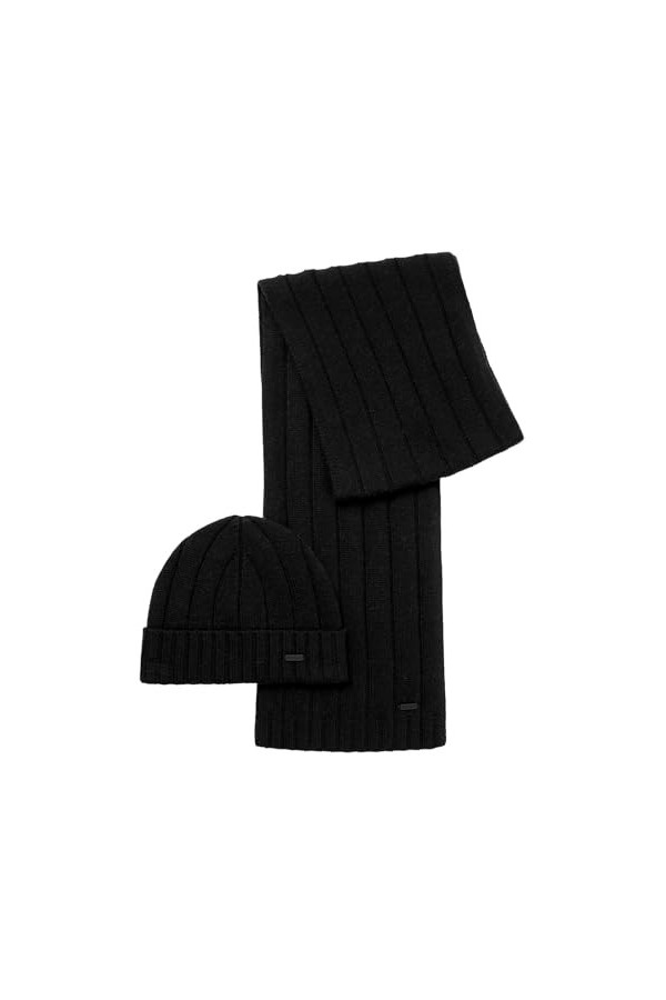 HUGO Ensemble Zohohohohh, Noir 1, Taille Unique Homme