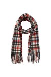 Tickled Pink Plaid Scarf Écharpe Tendance, Rose Clair, Taille Unique Femme