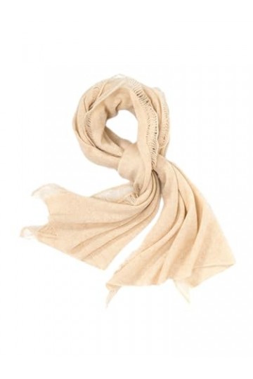 Dvbfufv Châle en cachemire tendance pour femme avec pompons - Écharpe décontractée pour femme - Chaud et doux, Beige clair, t