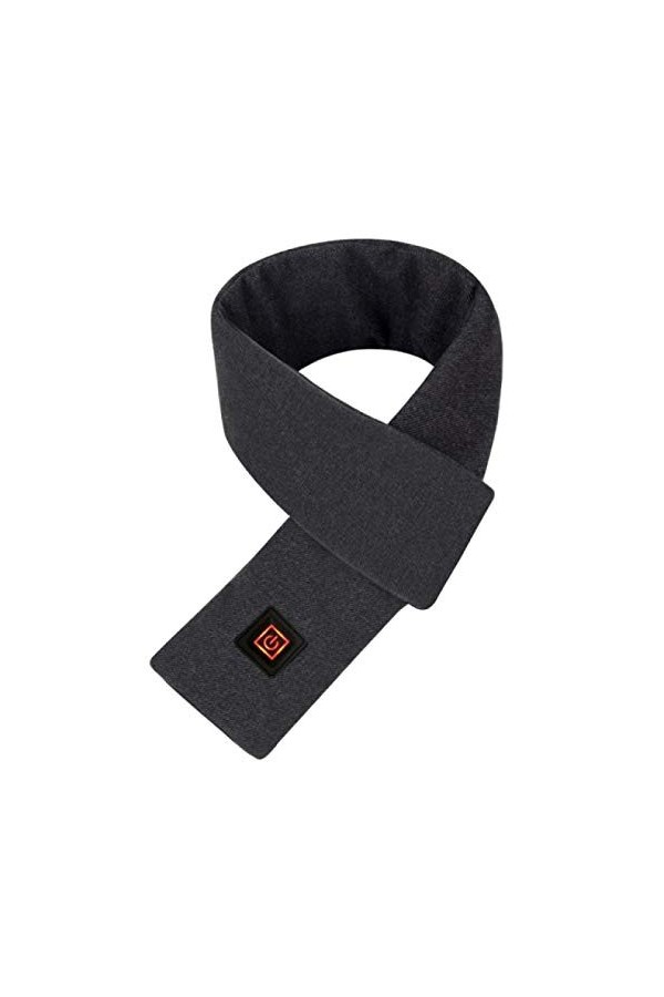 BECCYYLY Écharpe de Chauffage extérieur pour Hommes et Femmes, écharpe de Chauffage USB, graphène Thermique, Colonne cervical