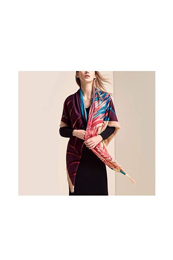 Chaud Wraps Femmes écharpe et Châles Mode, Grand élégant Echarpes Shawl Wrap for Les Femmes - Mariage, Cadeaux de Noël Élégan