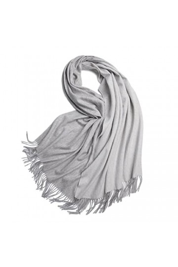 Foulard en Soie, Écharpes de Couverture pour Femmes Écharpes Pashmina Écharpe dhiver surdimensionnée Châle pour Dames Couver