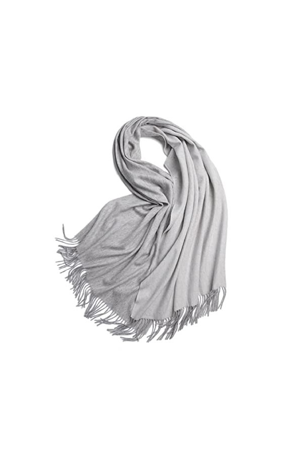 Foulard en Soie, Écharpes de Couverture pour Femmes Écharpes Pashmina Écharpe dhiver surdimensionnée Châle pour Dames Couver