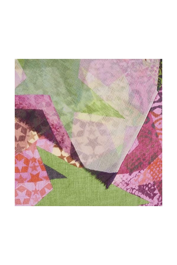 CODELLO Écharpe en laine et soie, Rose, taille unique