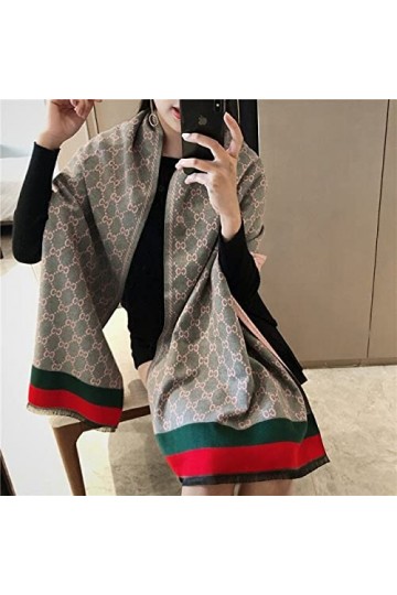 Écharpe Écharpe pour Hommes Et Femmes Surdimensionné Classique À Carreaux Châles Et Écharpes Designer Châle Châle Écharpes De