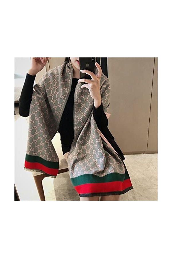 Écharpe Écharpe pour Hommes Et Femmes Surdimensionné Classique À Carreaux Châles Et Écharpes Designer Châle Châle Écharpes De