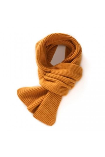 KIPPOT Écharpe chaude châle en cachemire confortable hiver polyvalent tricoté solide couverture douce Protection du cou échar