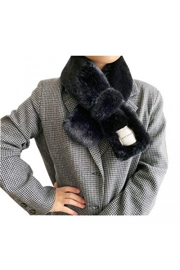 CHEWO Écharpe à col roulé pour Femme pour lautomne et lhiver, écharpe croisée, écharpe Chaude en Peluche dhiver pour Femme