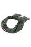 Tommy Hilfiger Hilfiger Flag Knit Scarf Dark Grey