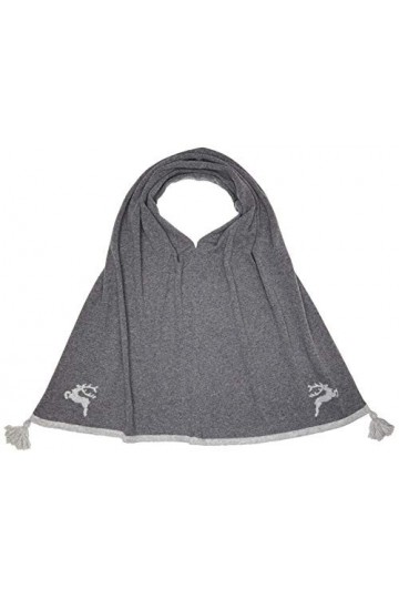 Berwin & WOLFF 18632_2939 Écharpe à tricoter pour femme Gris 160 x 180 cm