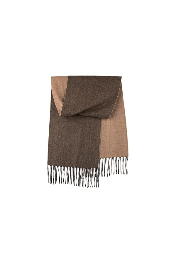 SEECOSY Écharpe 100% Cachemire - Écharpe Chaude et Douce Tartan à Carreaux, Cadeau pour Homme et Femme