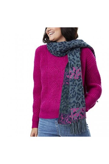 Joules écharpe elissa 213099 Khaki Leopard One Size