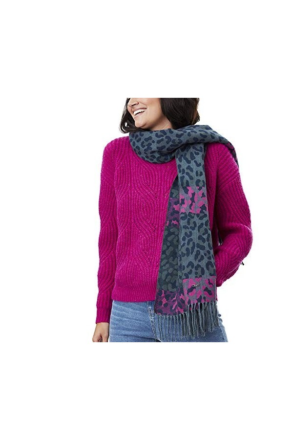 Joules écharpe elissa 213099 Khaki Leopard One Size