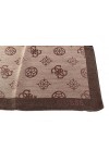 GUESS Fynna Kefiah Scarf 125X125 Light Rose Logo