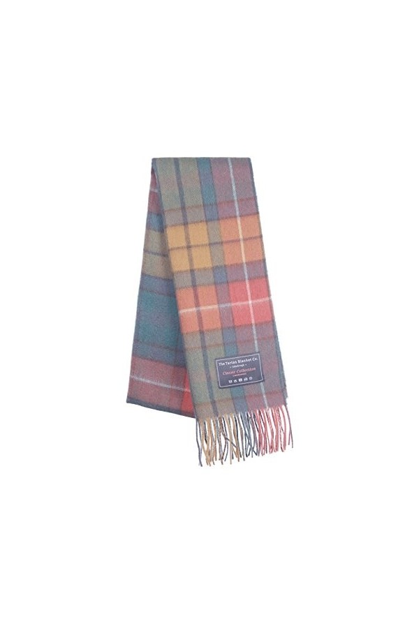 The Tartan Blanket Co. Écharpe oversize en laine dagneau - Buchanan Antique Tartan