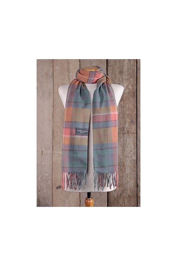 The Tartan Blanket Co. Écharpe oversize en laine dagneau - Buchanan Antique Tartan