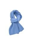 Hdhdeueh Écharpe tricotée en cachemire de couleur unie pour femme - Écharpe chaude et épaisse en laine, bleu lac, taille uniq