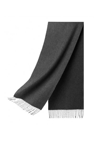 Dninmim Écharpes En Cachemire Avec Gland Femmes Homme Hiver Chaud Cou Écharpe Châle Enveloppes 7