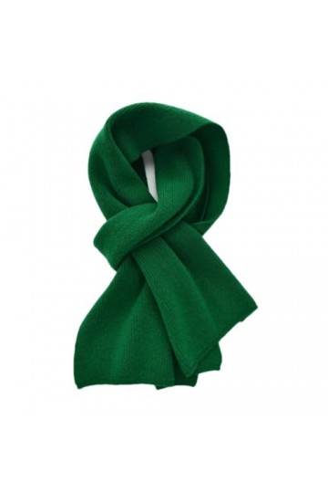 Hdhdeueh Écharpe tricotée en cachemire pour femme - Couleur unie - Chaude et épaisse - Unisexe - Pour lhiver, Forest GN, tai