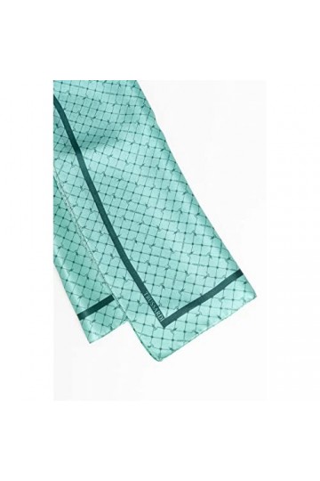 Trussardi Scarf Monogram Print Echarpe Femme, G050 Lattementa Multicolore , Taille Unique