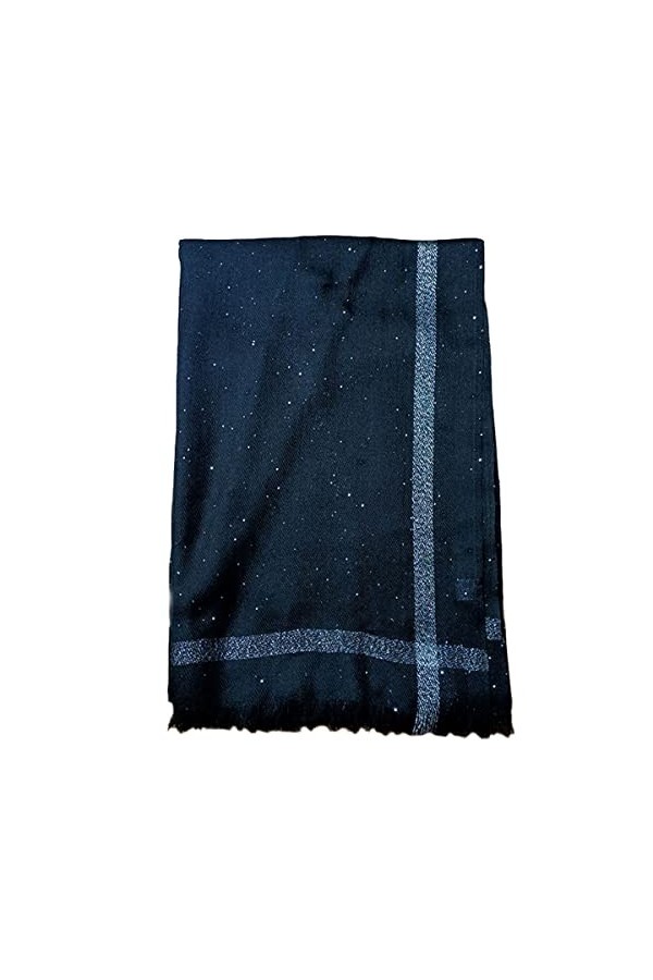 Foulard en Soie, Écharpes de Couverture pour Femmes Écharpe Longue Imprimée Chaud Automne et Hiver Écharpe Paillette Doux et 