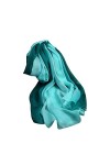 YIOLEAMP Foulard 100% pure soie pour femmes, écharpes carrées en soie à imprimé naturel pour dames