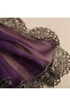 YLiansong-home Écharpe dhiver pour Femmes Pur Métal Couleur Dentelle Soie Foulard en Soie Pure Color Mulberry Foulard en Soi