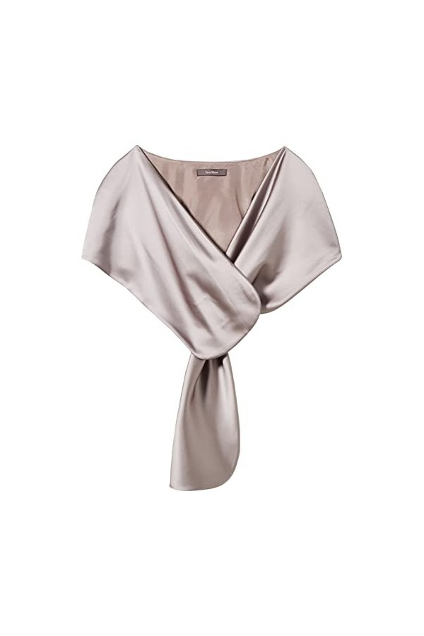 Vera Mont Vera Mont 0195/4822 Écharpes, Taupe fumé, XL Femme