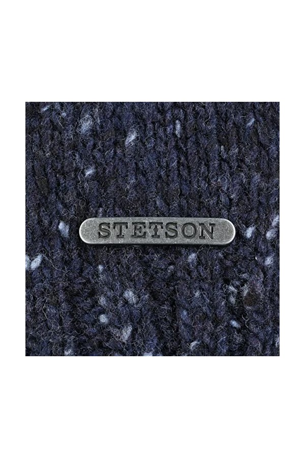 STETSON Echarpe en Tricot Hagen Femme/Homme - Made in Italy echarpe pour lhiver laine foulard femme automne-hiver - taille u