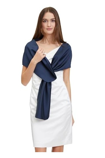 Vera Mont Vera Mont 0195/4822 Écharpes, Bleu Nuit, S Femme