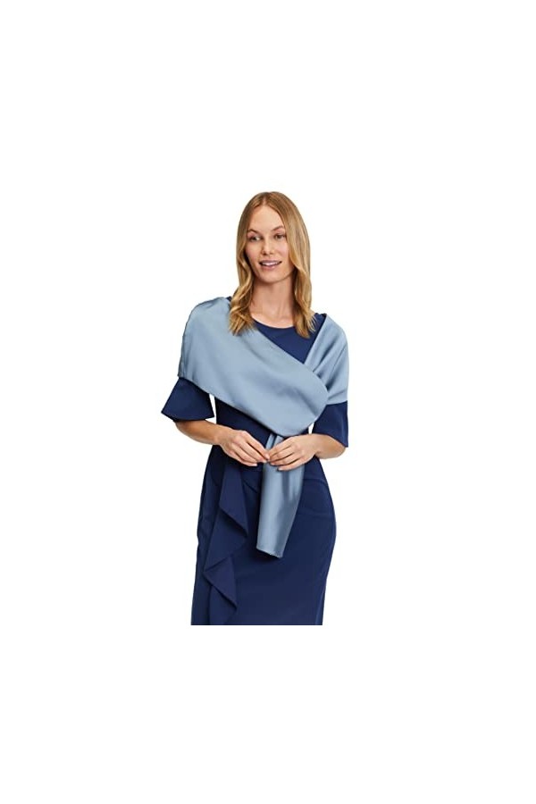 Vera Mont Vera Mont 0195/4822 Écharpes, Bleu Nuit, S Femme